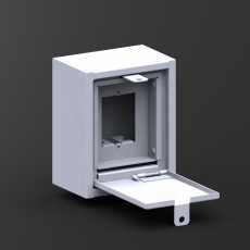 HIGH SECURITY ENCLOSURE USER DROP BOX - NO HOLE 